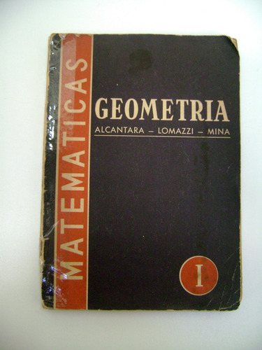 Geometria 1 Alcantara Lomazzi Mina Matematica Estrada Boedo