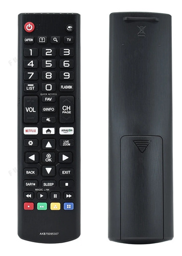 Controle Remoto Compatível Com Tv LG Smart Netflix Amazon