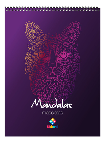 Libro Para Colorear Mándalas D Mascotas (colección Animales)