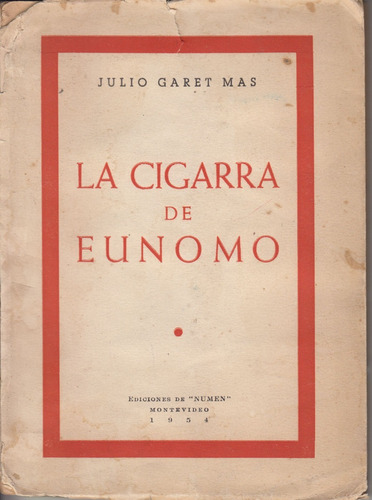 1954 Uruguay Poesia Mujeres Cigarra De Eunomo Julio Garet