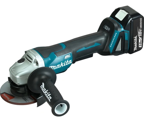 Esmerilhadeira Lixadeira Dga455rf 18v 1b 3.0ah 115mm Makita 127/220V
