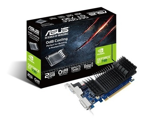 Imagen 3 de 4 de Placa De Video Asus Gt 730 2gb Gddr5 Nvidia