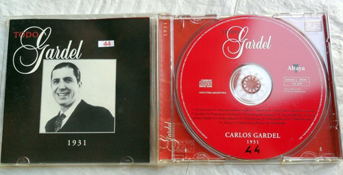 Todo Carlos Gardel : 18 Temas 1931 * Cd Ed. Spain Impecable