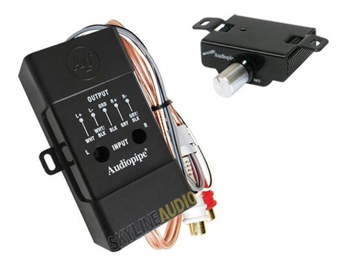 Adaptador De Impedancia Audiopipe / Remoto / Ctrl Volumen