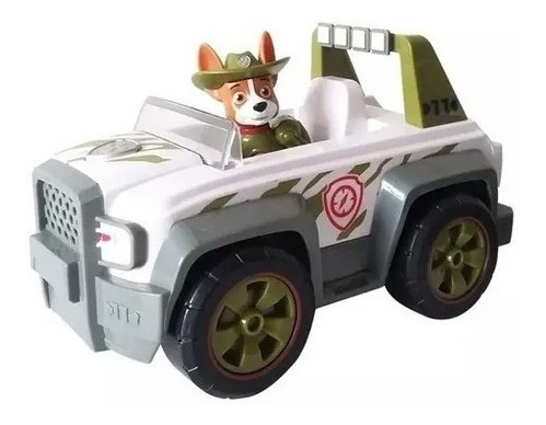 Imagen 2 de 4 de Paw Patrol Auto Mediano C/figura -tracker Jungle - Original