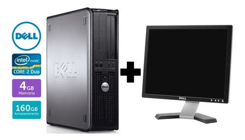 Dell Optiplex 380 4gb Ram + Monitor