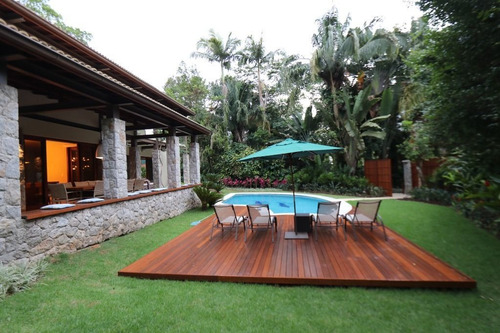 Imagem 3 de 30 de Condomínio Iporanga No Guarujá-sp. Casa À Venda, 397m², Piscina, Área Gourmet, 5 Dormitórios, 3 Suítes E 6 Vagas. A Poucos Passos Da Praia Das Conchas - Ca1029