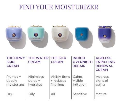 Hidratante Tatcha The Water Cream Optimal Hydration 50ml