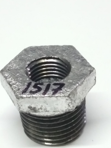 Reducción Galvanizada Bushing 1/2 A 1/4