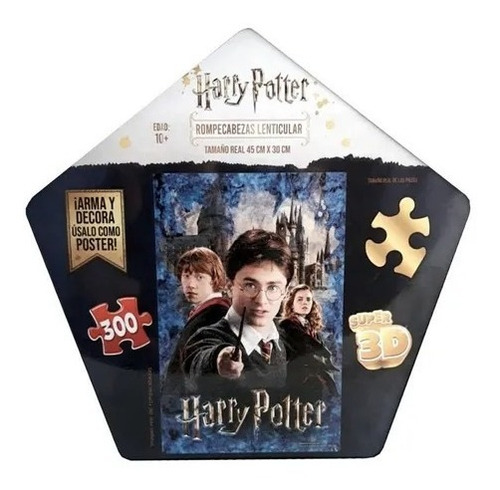 Rompecabezas Harry Potter Coleccionable 250 Pzs