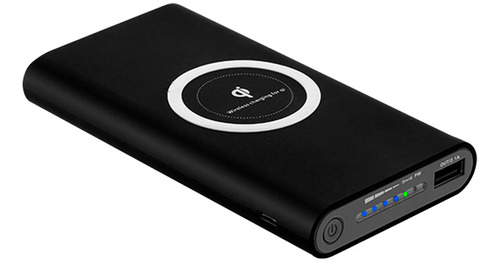 Cargador Portátil 10000 Mah Gadnic Carga Rapida Magnetica Color Negro