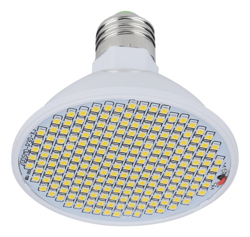 Bombilla Led De Cultivo E27 De 8 W, 200 Led, Planta De Chips