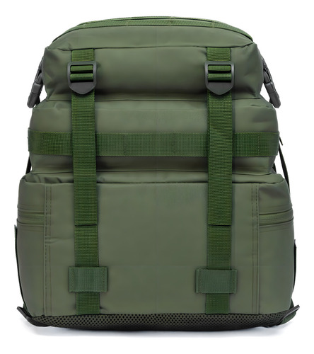 Mochila Tática Militar Impermeável Reforçada Grande Exercito Cor Verde-musgo