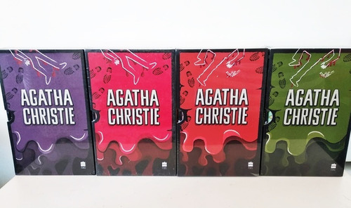 Livro Coleção Agatha Christie (box 1, 2, 3 E 4) Lacrados 