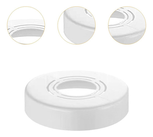Brida De Pared Dividida For Ducha, Cubierta 6cm X 2cm
