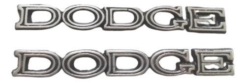  Emblemas Decorativos Letra Dodge Metalicos Gde