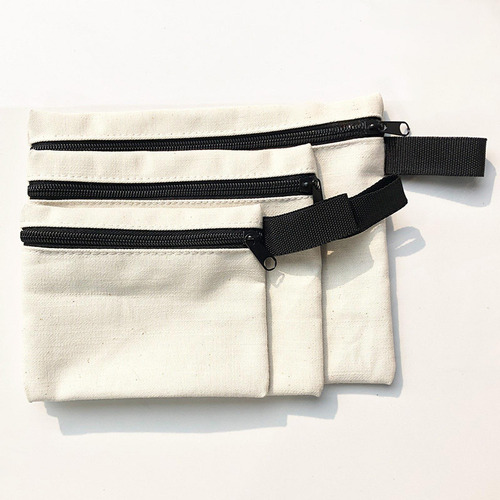 Bolsa Organizadora De Oxford Negro De 14,5 X 12 Cm