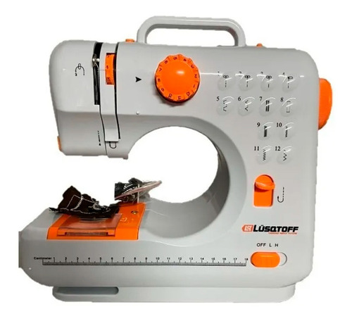 Máquina De Coser Recta Lusqtoff Doméstica Mcs12l-8 - Rex