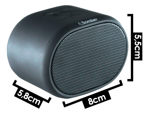 Imagen 5 de 11 de Parlante Bluetooth Bomber + Auriculares Gamer Hb18