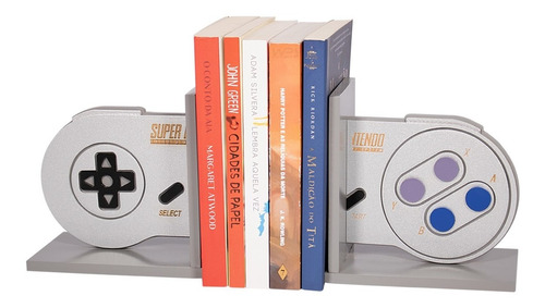 Aparador De Livros Controle Nintendo Mini 8 Bits Presente
