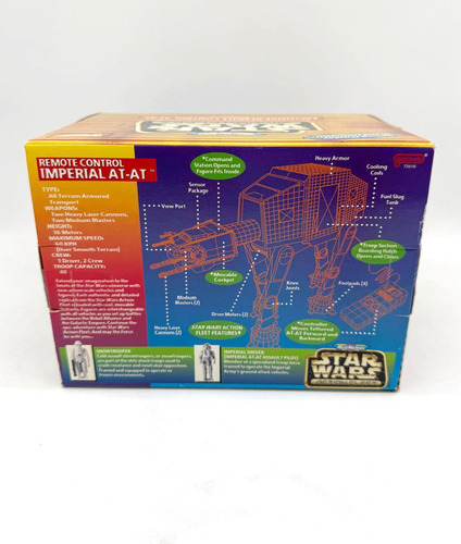 Star Wars At-at Remotecontrol Micro Machines Galoob