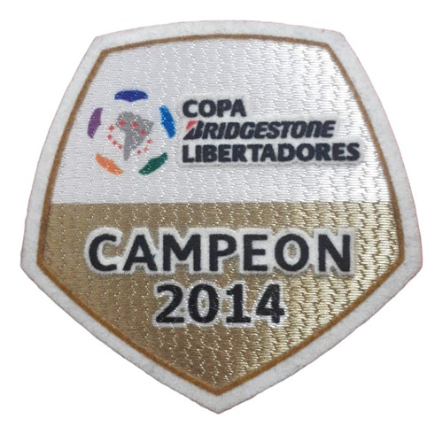 Parche Campeon Libertadores 2014 San Lorenzo