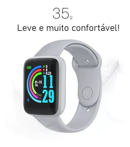 Inteligente conectado fitness tracker, relógio digital, y68