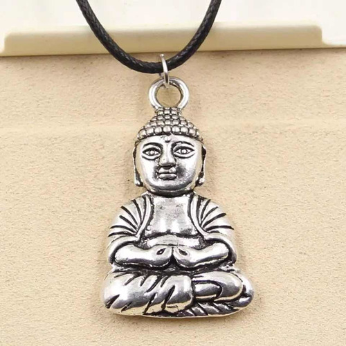 Collar Buda De Plata Tibetana