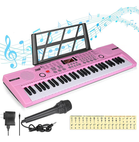 Teclado Electronico Piano Digital Musicales 61 Teclas