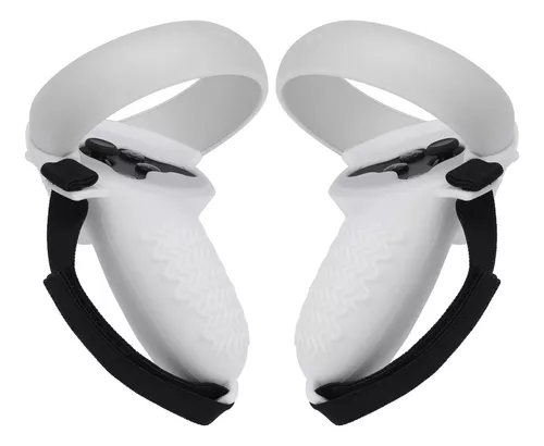 Estuche protector de empuñaduras de controlador Vr para Meta Quest 3,  protector de controlador de silicona suave para empuñaduras de  controladores Oculus Quest 3