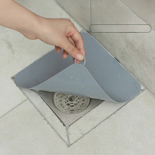 Tapa De Desagüe Para Baño, Tamaño Grande, Color Gris, A Prue