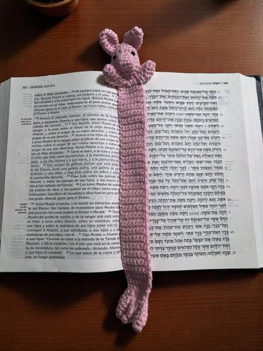 Separador De Libros A Crochet Original De Hilos De Luna