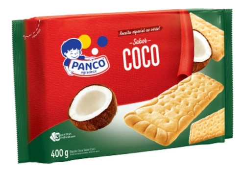 Biscoito Coco Panco 400 Grs