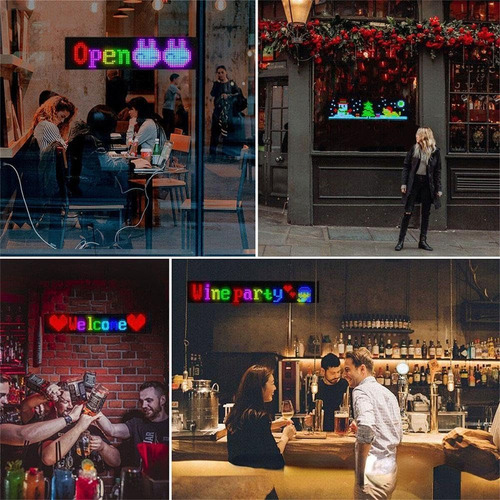 Panel De Luz Led Scrolling Publicitario Matrix Pixel Panel L