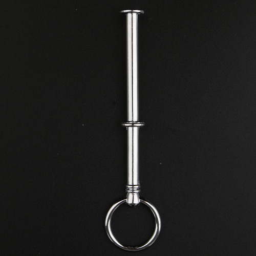 Soporte De Torta Barra De Metal Agujero Central Plata Plata