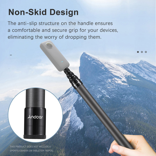Soporte Para Bastones Para Selfies, Telescópico Y Portátil,