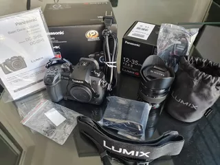 Lumix Gh5 + Lente 12-35mmf2.8ii + 40-150mm F2.8 P + Extras!