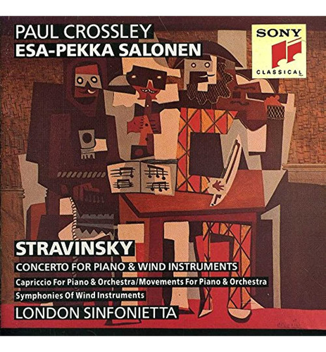 Stravinsky: Concierto Para Piano E Instrumentos De Viento / 