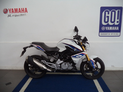 Imagem 1 de 8 de Bmw G310 R Branca 2018 Seminova