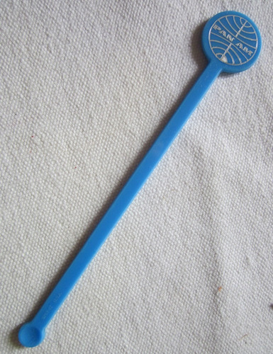 Antiguo Batidor De Coktail De Aerolinea Pan Am Made In Usa