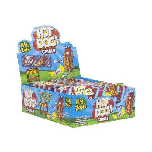 Goma De Mascar Kids Hot Dog Chicle