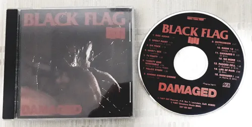 Cd Black Flag Damaged (importado) | MercadoLivre