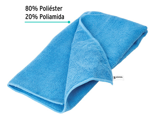 Toalla De Microfibra De 40x40cm Klintek