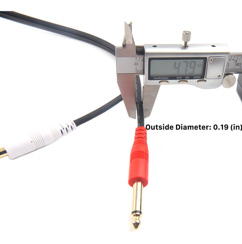 Devinal Cable De Audio Estéreo Macho De 1/8 Pulgadas A Doble