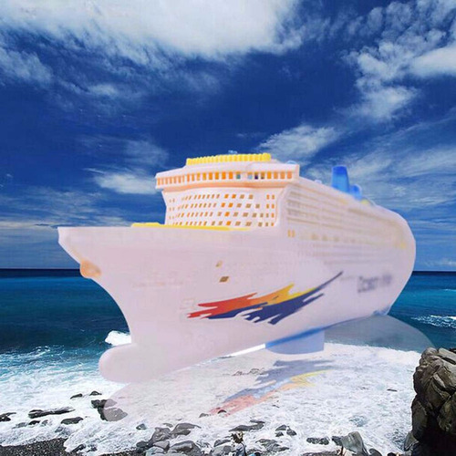 Colorido Transatlántico Para Niños, Barco, Barco T, Led Parp