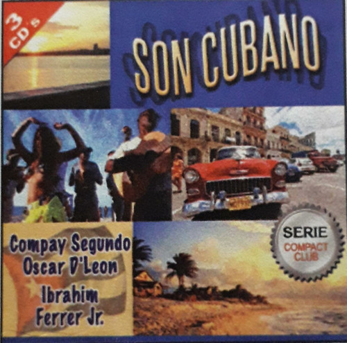 Compay Segundo- Oscar D Leon  Y Otros - Box 3 Cds Nuevo  
