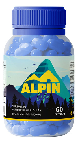 Alpinlife 60cápsulas Fórmula Importada Envio Com Nota Fiscal