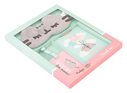 Set De Viaje Oficial De Pusheen, Soporte Para Pasaporte, Eti