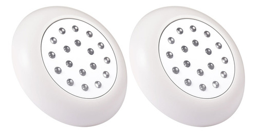 2 Piezas De Luz Sumergible Para Piscina Acuario Fiesta Imper