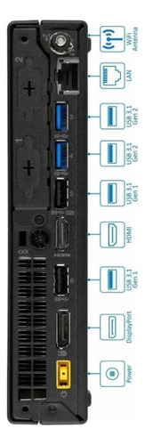 Lenovo Thinkcentre M920q Tiny Mini Cpu Intel I5 8ª 16g 512g (Reacondicionado)